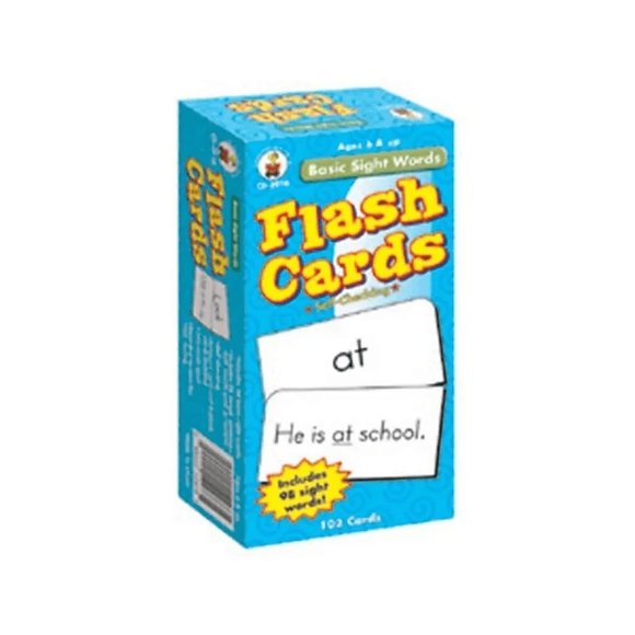 2Carson-Dellosa Publishing Flash Cards Basic Sight Words 3w x 6h 102/Pack CD3910 - Picture 1 of 2